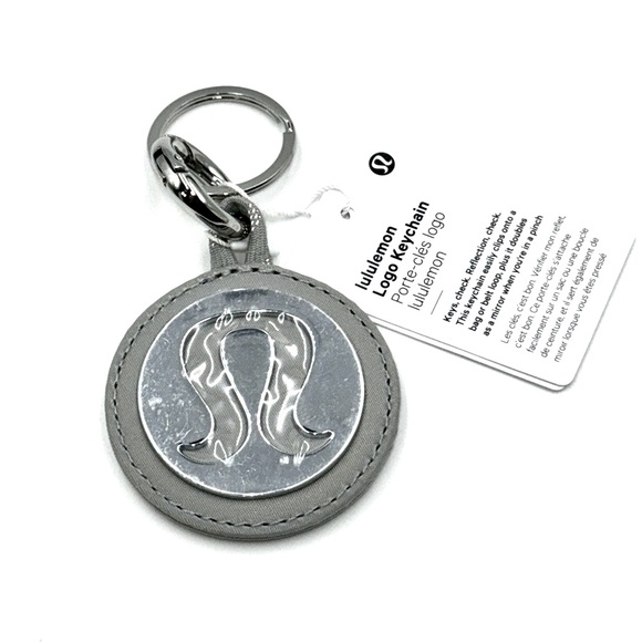 lululemon athletica Accessories - Lululemon Logo Bag Charm & Key Chain